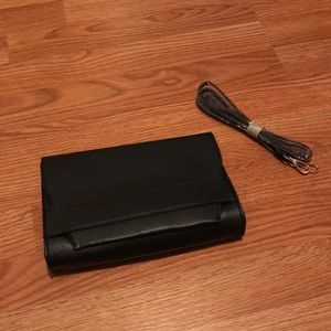 Black clutch.